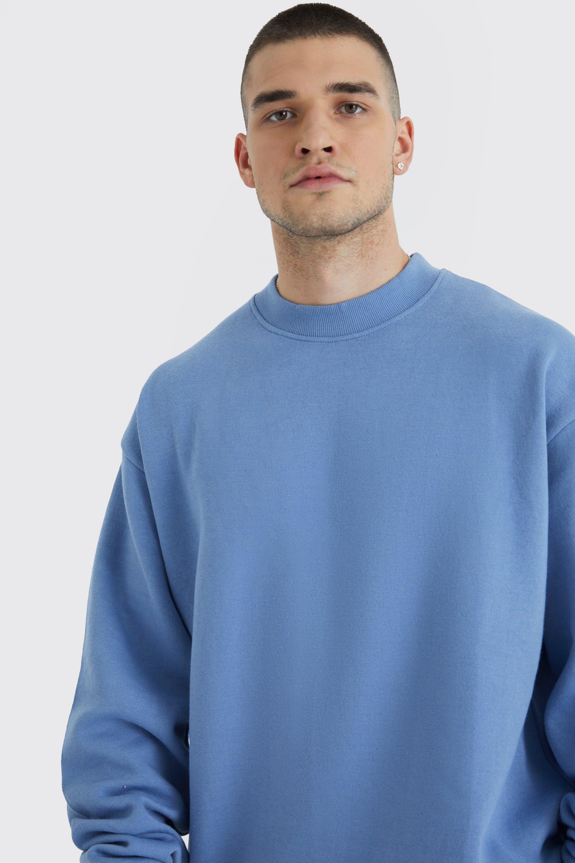 Dusty shop blue sweatshirt